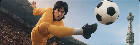 Kung fu og fodbold-grafik til Shaolin Soccer